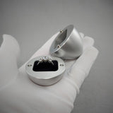 DPCustoms Engagement Ring Egg - Solid Metal Magnetic Egg Proposal Box