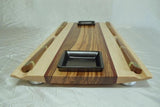 The Grand Sushi Party Platter - Zebrawood and Figured Maple