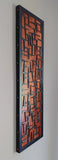 Welded Nails and Ribbon Mahogany Wall Art