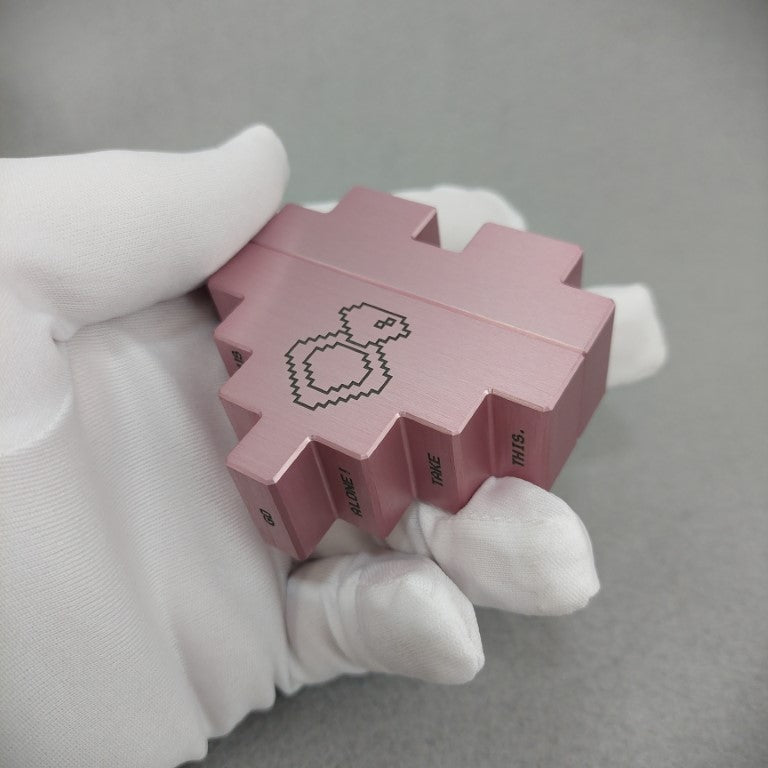 8 Bit Rings Retro 8 Bit Video Game Heart Engagement Ring Box – DPCustoms