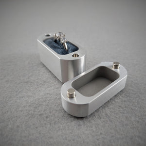 DPCustoms Magnetic Ultra Slim Pocket-Sized Engagement Ring Box