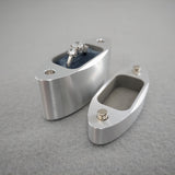DPCustoms Hinge Less Magnetic Oval Pocket Sized Engagement Ring Box