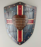 Custom Shield of Faith Wall Hanging